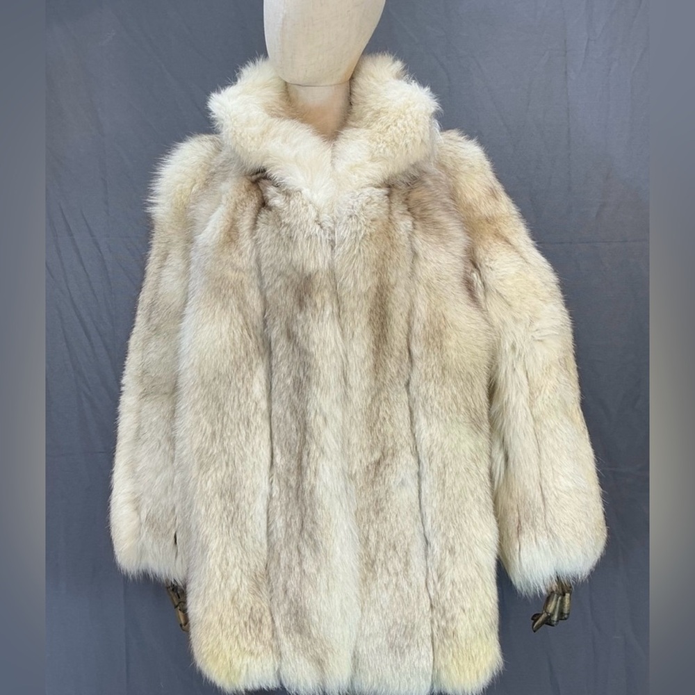 Arctic Fox fur coat